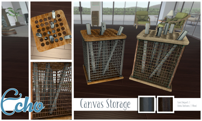 Echo - Hayden - Canvas Storage - C/D - Box