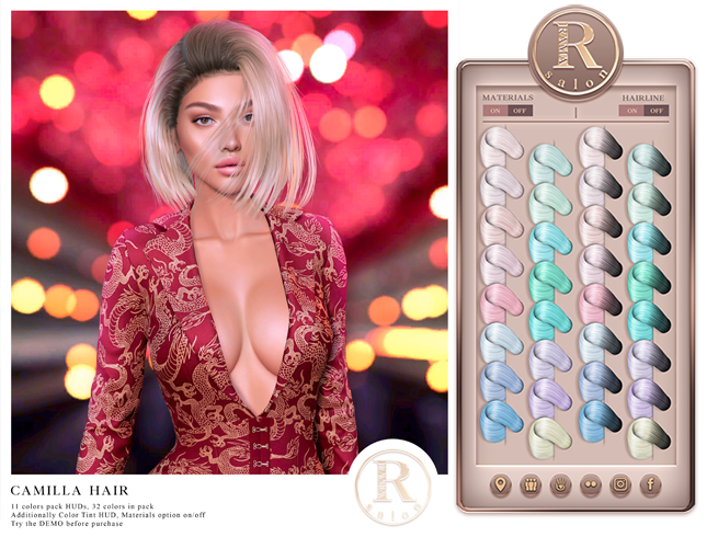 RAMA.SALON - Camilla Hair 'Pastels Colorant'