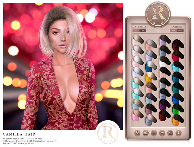 RAMA.SALON - Camilla Hair 'Color Ombre'