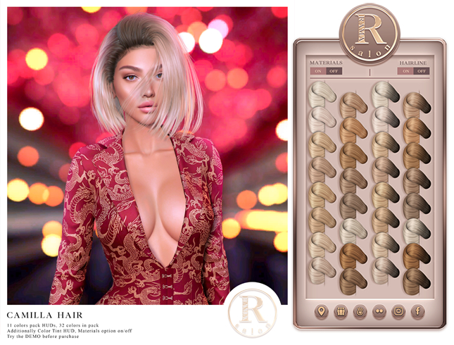 RAMA.SALON - Camilla Hair 'Blondes Colorant'