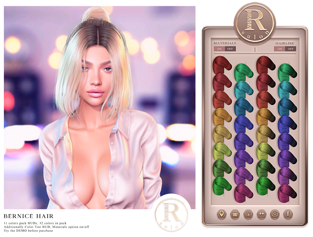RAMA.SALON - Bernice Hair 'Colores'
