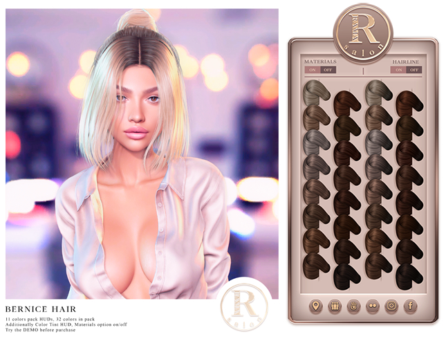 RAMA.SALON - Bernice Hair 'Brunettes Colorant'