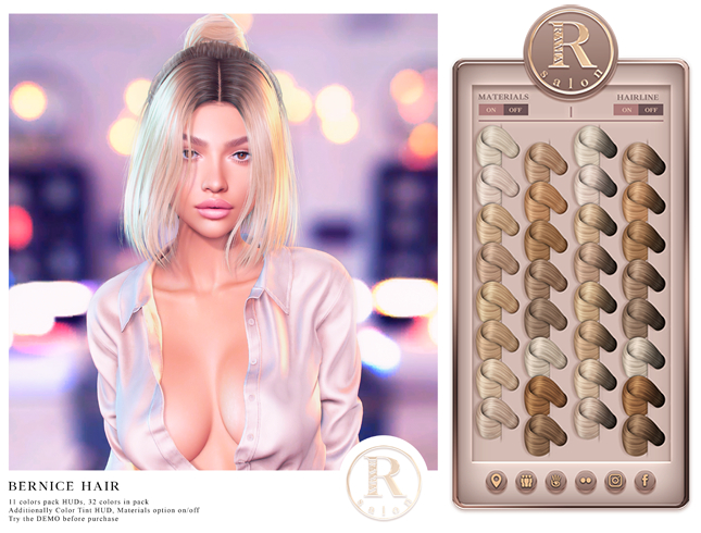 RAMA.SALON - Bernice Hair 'Blondes Colorant'