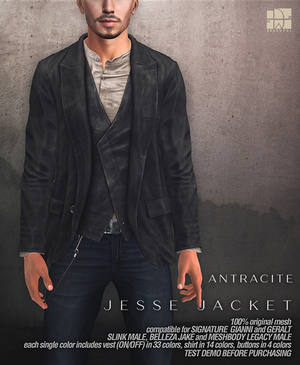 [Deadwool] Jesse jacket - Dark pack