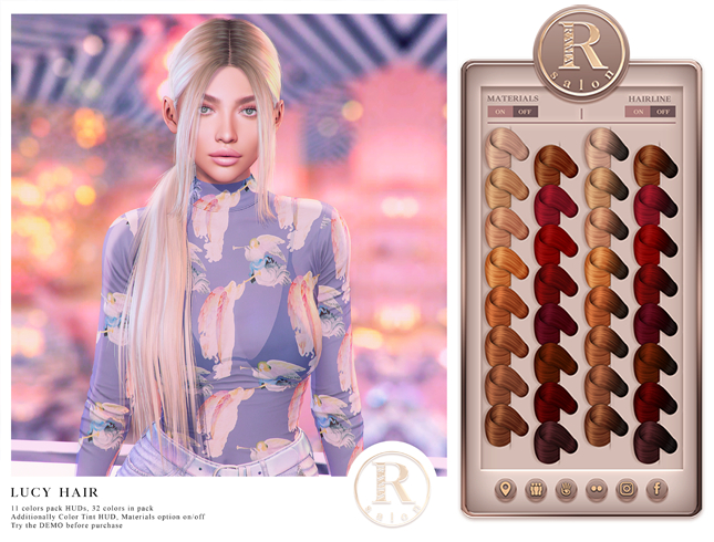 RAMA.SALON - Lucy Hair 'Gingers Colorant'