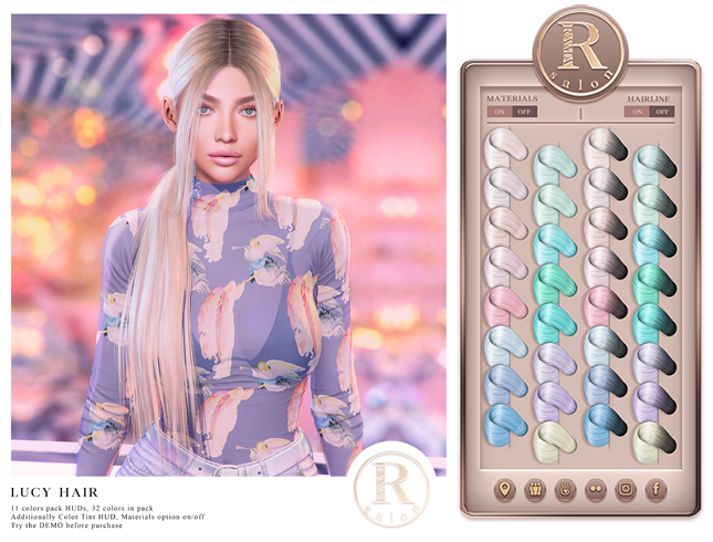 RAMA.SALON - Lucy Hair 'Pastels Colorant'