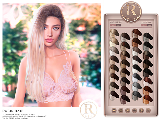 RAMA.SALON - Doris Hair 'Natural Ombre'