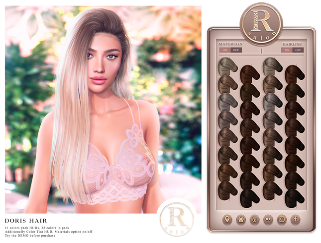 RAMA.SALON - Doris Hair 'Brunettes Colorant'