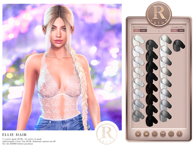 RAMA.SALON - Ellie Hair 'Grayscales Colorant'