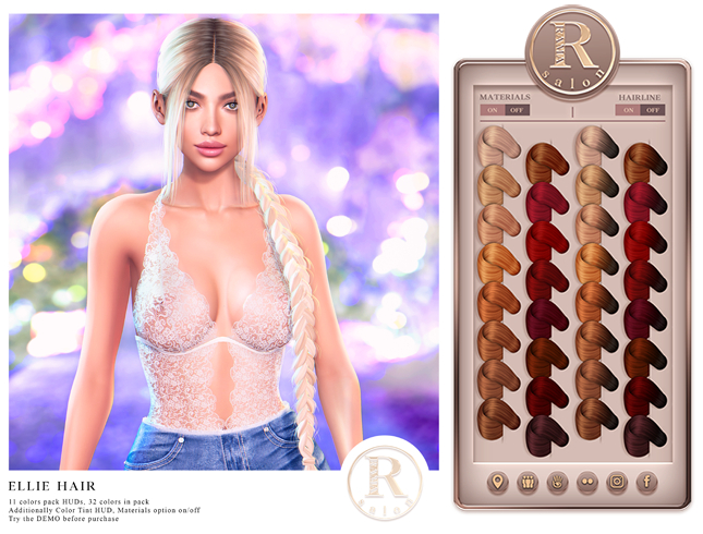 RAMA.SALON - Ellie Hair 'Gingers Colorant'