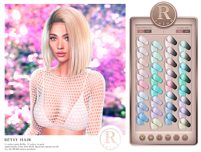 RAMA.SALON - Betsy Hair 'Pastels Colorant'