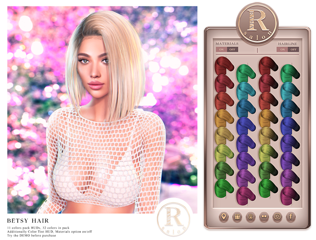 RAMA.SALON - Betsy Hair 'Colores'