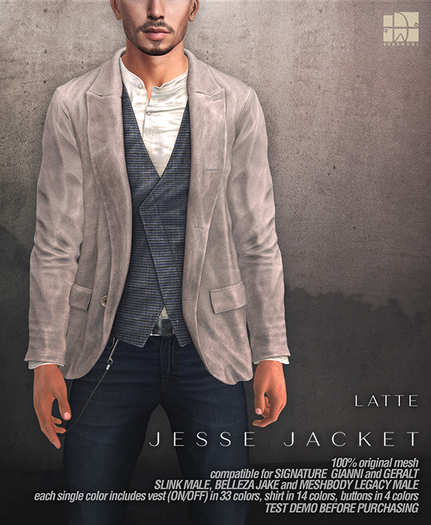[Deadwool] Jesse jacket - latte