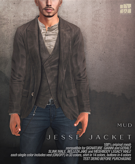 [Deadwool] Jesse jacket - mud