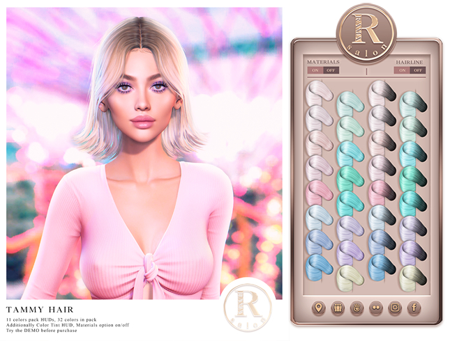 RAMA.SALON - Tammy Hair 'Pastels Colorant'