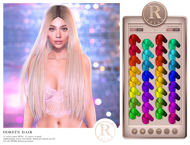 RAMA.SALON - Doreen Hair 'Neons Colorant'