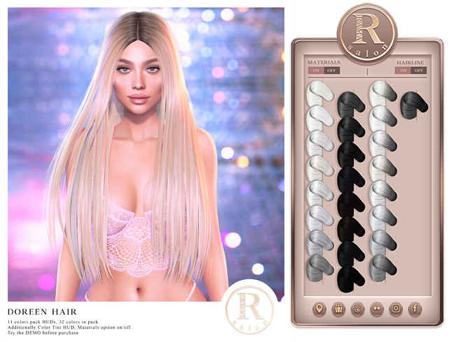 RAMA.SALON - Doreen Hair 'Grayscales Colorant'