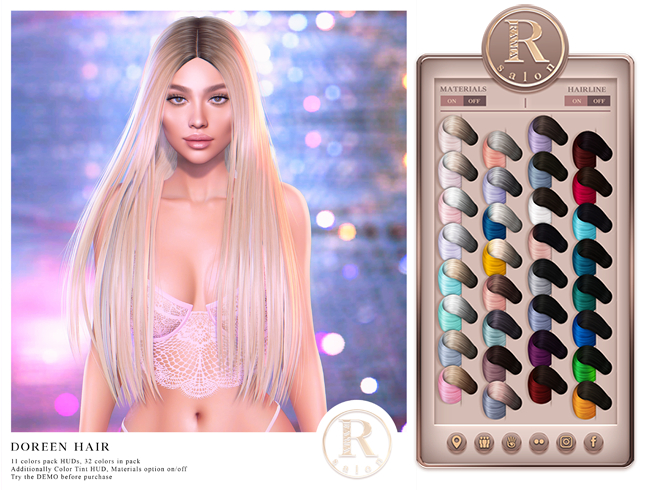 RAMA.SALON - Doreen Hair 'Color Ombre'