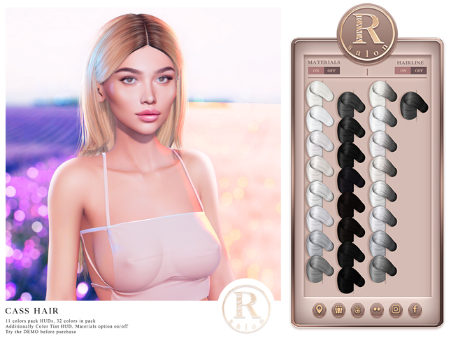 RAMA.SALON - Cass Hair 'Grayscales Colorant'