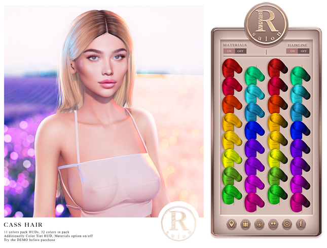 RAMA.SALON - Cass Hair 'Neons Colorant'