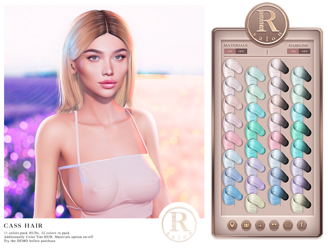 RAMA.SALON - Cass Hair 'Pastels Colorant'