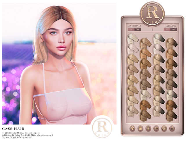 RAMA.SALON - Cass Hair 'Blondes Colorant'