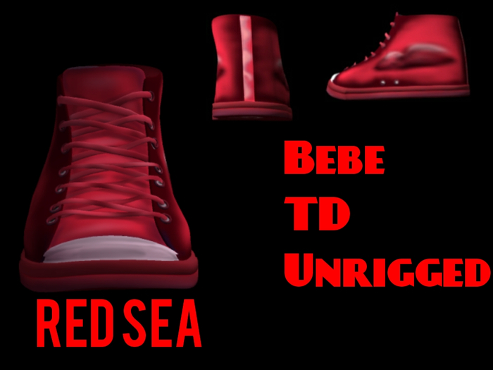 Red Sea Waves High Tops
