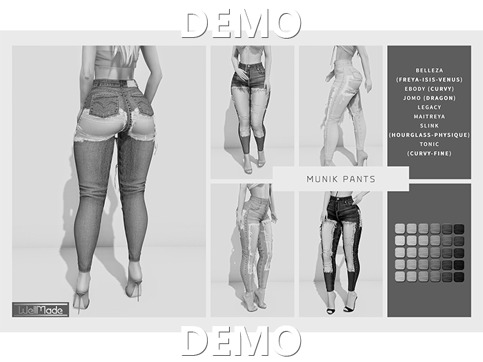 [WellMade] Munik Pants DEMO