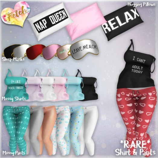 [Fetch] Messy Sleeper - Coral Pants (Rez me to unpack)