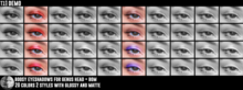 TOP1SALON - BOOSY EYESHADOW (Genus) + BOM DEMO