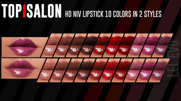 TOP1SALON - HD NIV LIPSTICK (Lelutka Evolution)