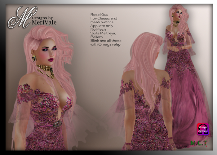 Merivale Rose kiss