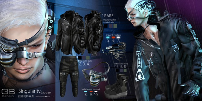 2.::GB::Neo Headgear / Blue light