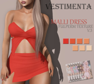 VESTIMENTA - Malli dress - fulperm texture - v.3