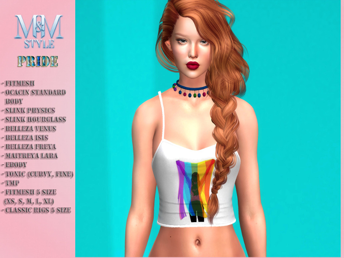 M&M STYLE-TSHIRT PRIDE-JUNE2020