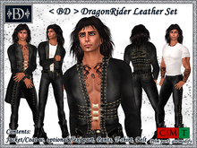 < BD > DragonRider Leather Set