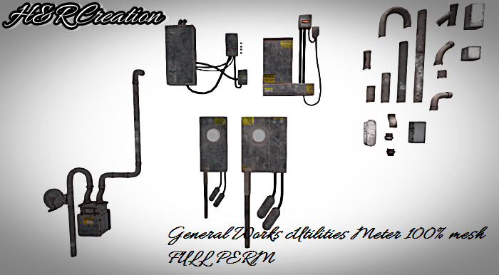 H&R General Works Utilities Meter FULL PERM