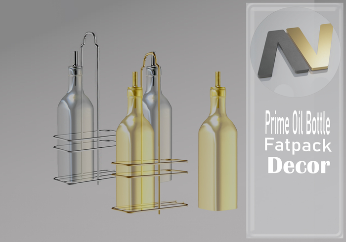 [Versatile ] Prime Oil Bottle - Fatpack