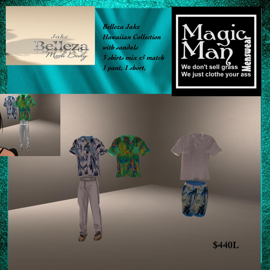 Belleza Jake Hawaiian Collection-Box