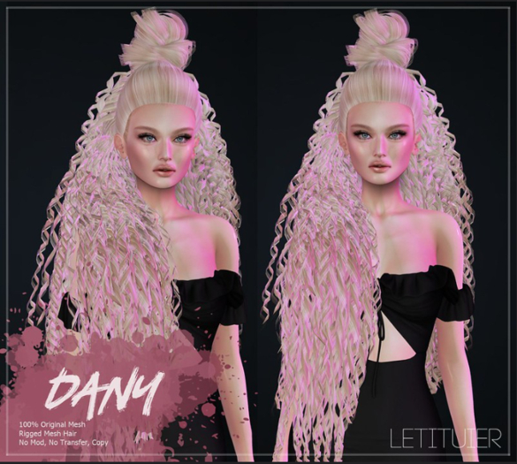 {Letituier} Dany Hair - Fatpack