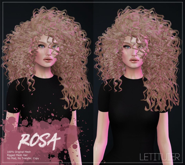 {Letituier} Rosa Hair - Fatpack