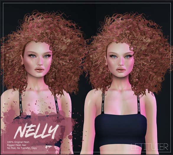 {Letituier} Nelly Hair - Fatpack