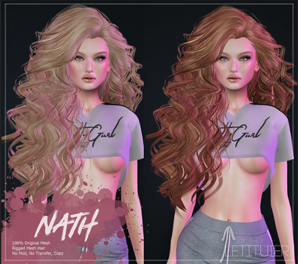 {Letituier} Nath Hair - Fatpack