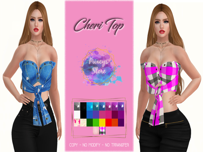 [Piixcys Store] Cheri Top