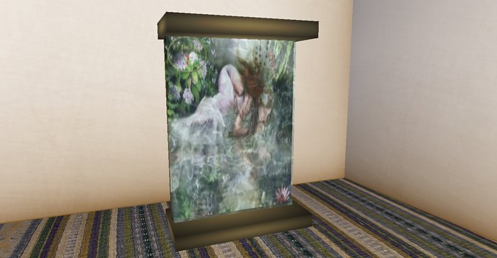 BOX waterfall reflejo