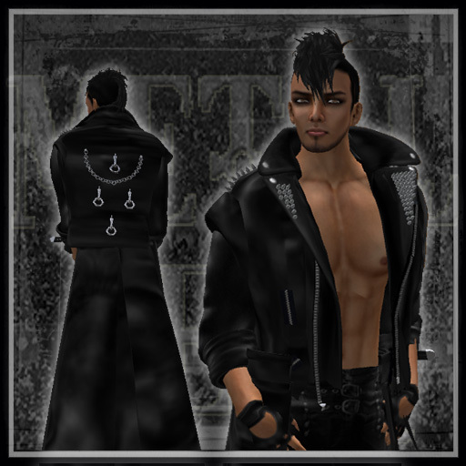 SPIKED LEATHER JACKET!!!!