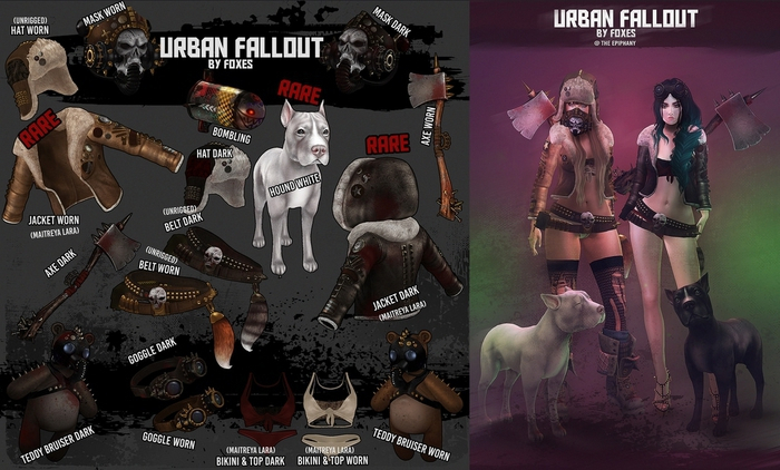 Foxes - Urban Fallout - Goggles - Worn [box]