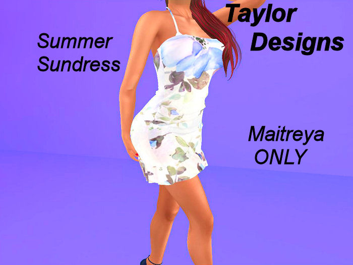 TD Summer Sundress  Blue