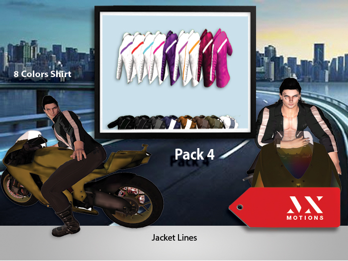 MXM Jacket LinesPAck4  Slink (Wear me)