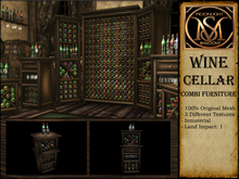 "Moon_Sha" Wine Cellar - Combi Furniture (Boxed)